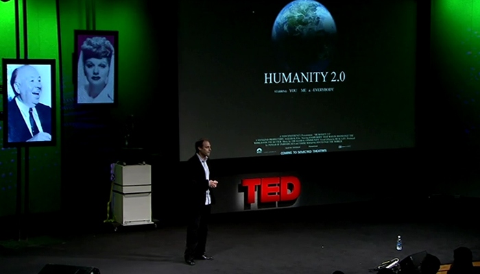 #视频# 激励人心的TED演讲 EP01 Jeff Skoll-Humanity 2.0