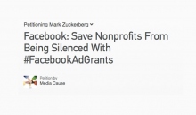 #社会媒体# 除了捐赠功能，Facebook该为非营利组织做更多