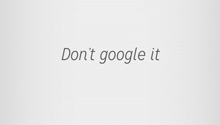 SEM运动呼吁：生病了别求助Google