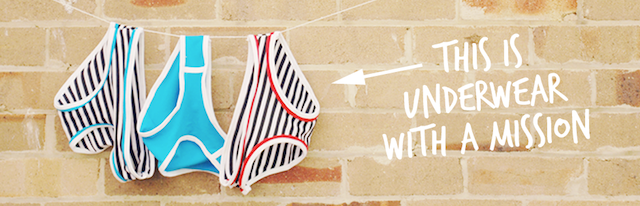 These women's underwear are on a mission